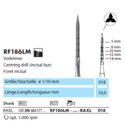 RF186LM-018-RAXL-fraise-dentaire