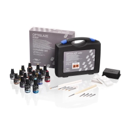 Optiglaze Color Set - Vernis photopolymérisable pour restaurations indirectes - GC