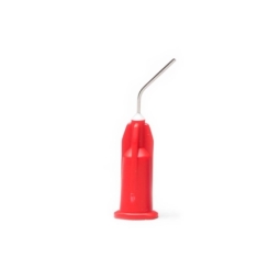 Embouts (20) courbés 23G Rouge - 23R20 (Pit and Fissure sealant, Ortho-coat) - Pulpdent