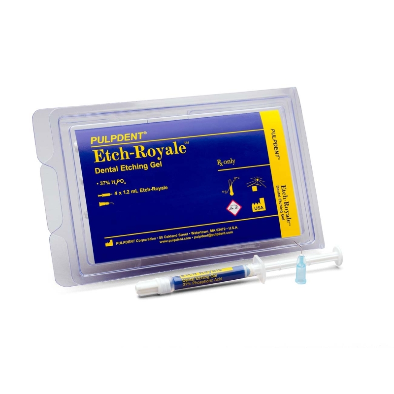 Etch Royale gel de mordançage - Seringues (4) de 1,2ml ER  - Pulpdent