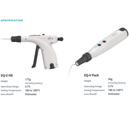 EQ-V Full kit (Fill + Pack) - Obturation à chaud sans fil - Meta Biomed