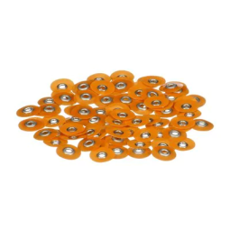 Sof-Lex XT réassort - 85 Disques de finition et polissage (support rigide polyester, extra-mince orange) - 3M