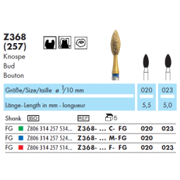 Z368-020F-FG-fraise-dentaire