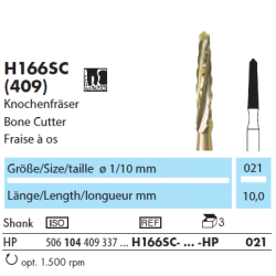 H166SC-021-HP-fraise-dentaire
