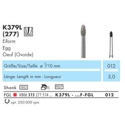 K379L-012F-FGL-fraise-dentaire