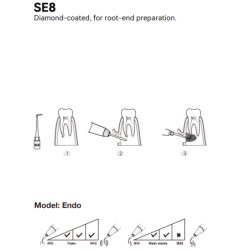 Insert SE8 Piezo - DTE Woodpecker