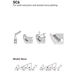 Insert SC6 Piezo - DTE Woodpecker