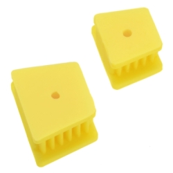 OUVRE-BOUCHE EN SILICONE PETIT JAUNE - Coricama