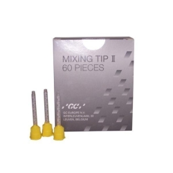 Mixing TIP II (SS Yellow) pour Exaclear - 60 embouts - GC