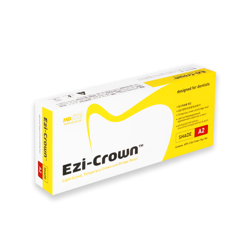 Ezi-Crown - Résine provisoire pour couronne et bridge - Mediclus