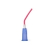 22DR15 – 15 embouts souples courbés, bleu/rouge, 22 ga (Dry-Rite, Silane) - Pulpdent