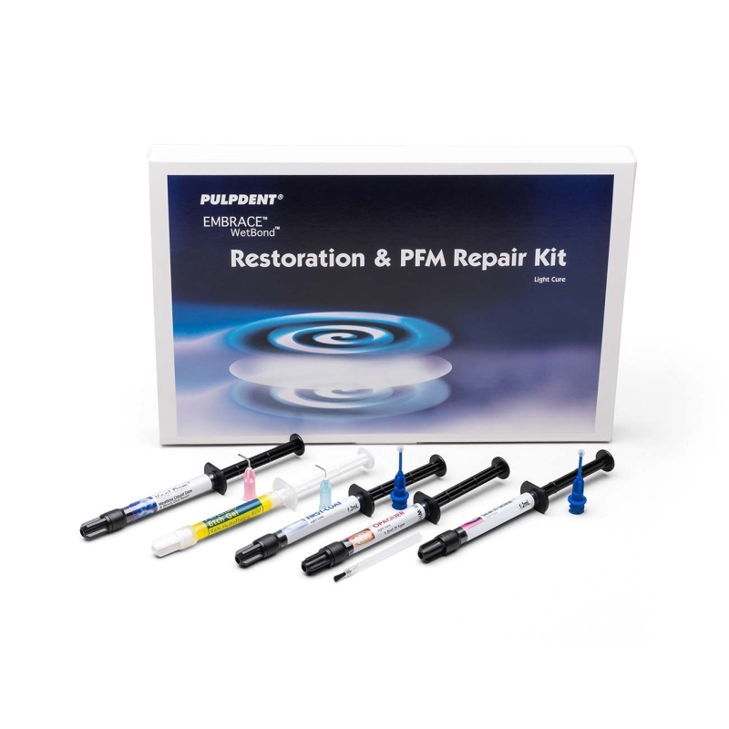 Embrace Restoration & PFM Repair Kit - Kit de restauration métallo-céramique - Pulpdent