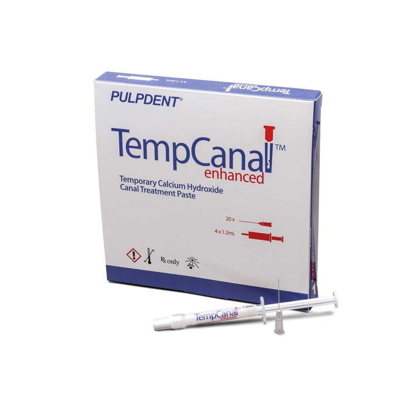 TempCanal Enhanced - Pâte à l’hydroxyde de calcium pour le traitement canalaire (Kit) - Pulpdent