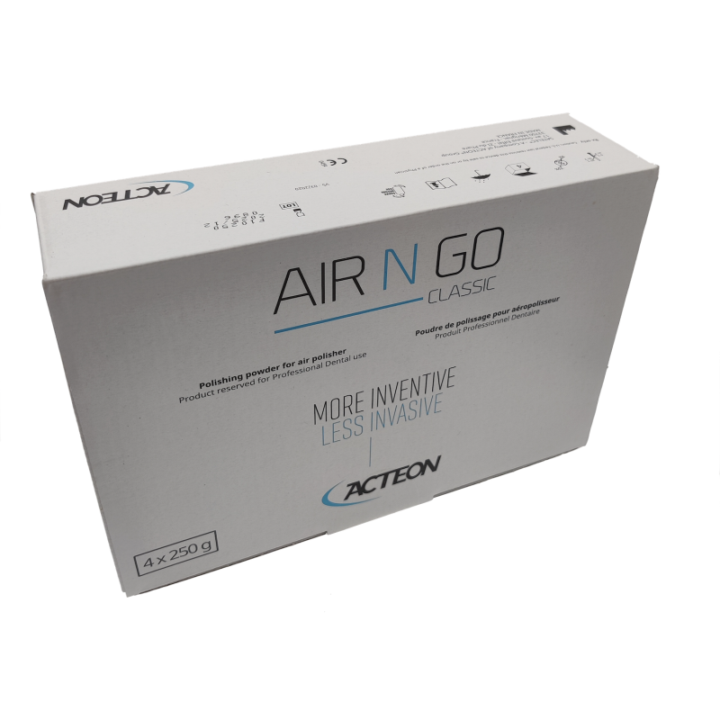 Air N Go (Menthe) - Poudre de polissage pour aéropolisseur - Acteon