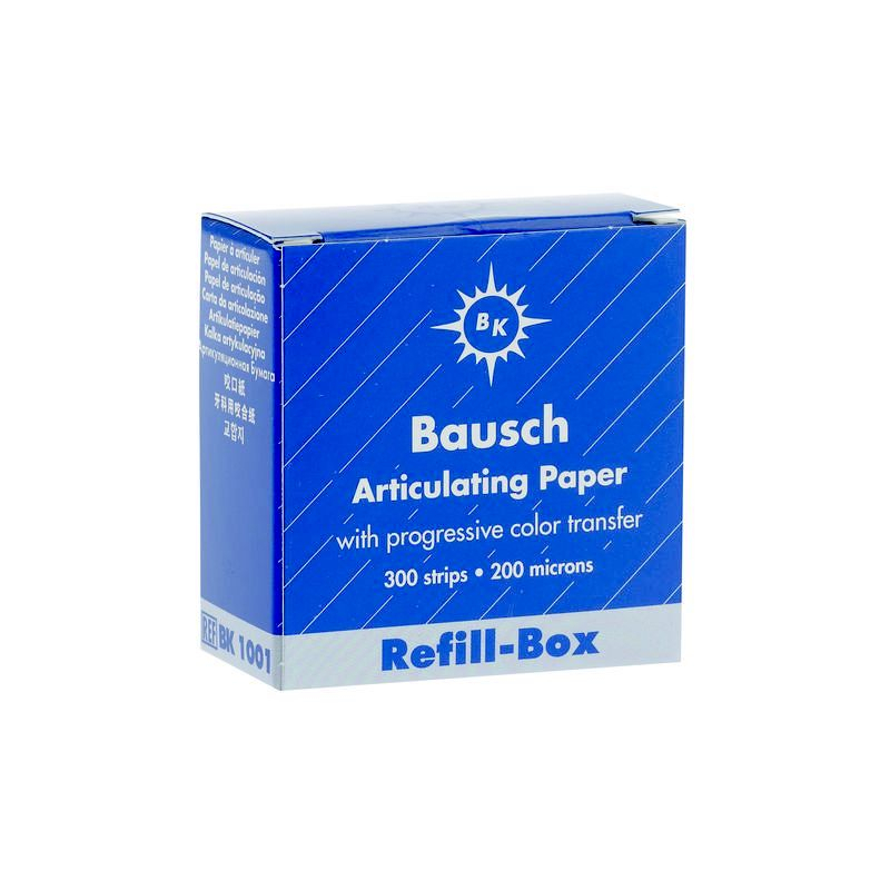 Recharge pour Papier à articuler 200 microns - Boîte bleu - Bausch