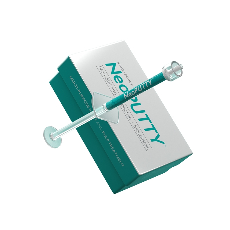NeoPUTTY® Kit 0,5g - Traitement prémélangé biocéramique bioactif pour racines et pulpe - Avalon Biomed