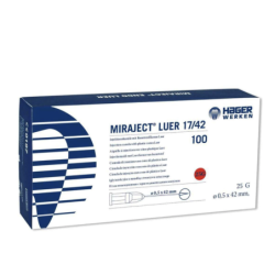 Miraject Luer - Aiguille à injection pour seringues avec cône Luer (100) - Hager Werken