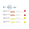 Miraject Luer - Aiguille à injection pour seringues avec cône Luer (100) - Hager Werken