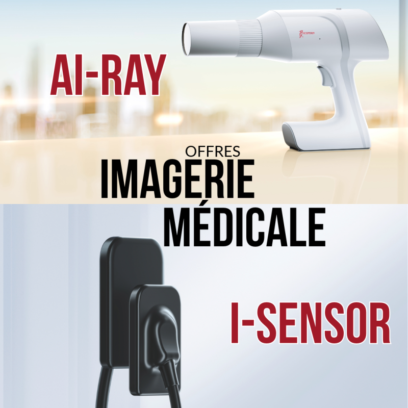 Pack Imagerie Médicale : Ai-Ray et iSensor H1 - Woodpecker