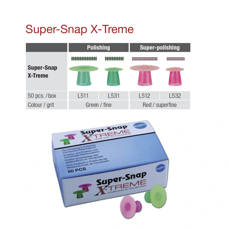 Super Snap X-Treme - Finishing & polishing Disk - Shofu