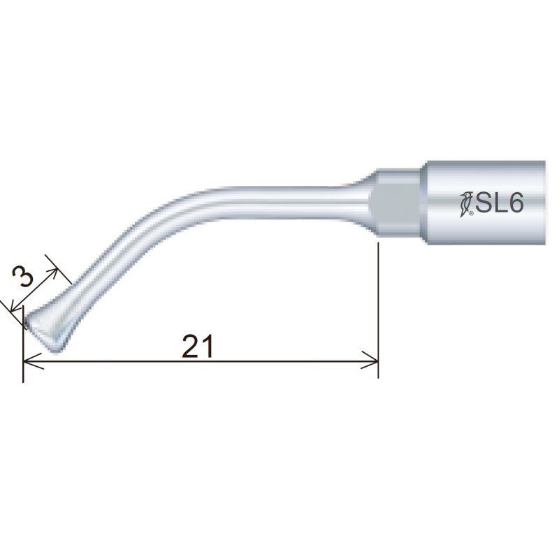 Insert SL6 Piezo - DTE Woodpecker