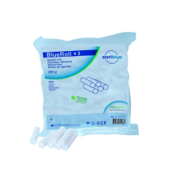 rouleaux de coton n2 steriblue