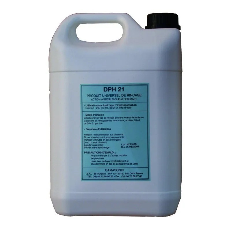 Solution de rinçage DPH 21 (5L) - Gamasonic