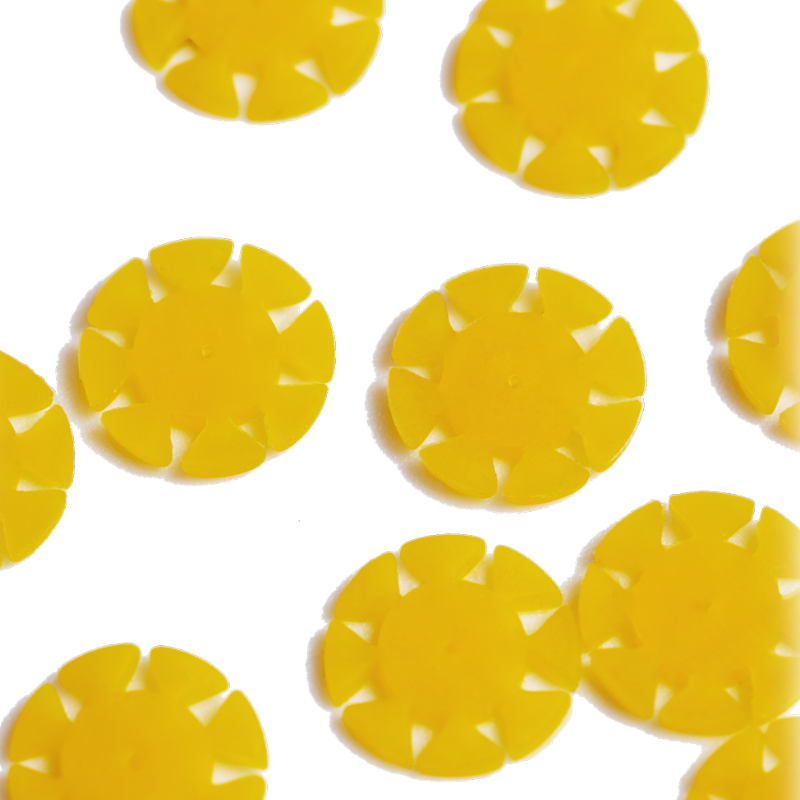 Pétales jaunes ZARC ENDO – Marquage et repérage visuel des instruments dentaires