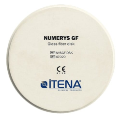 Numérys GF Galette ITENA | Disque Fibre de Verre Dentaire