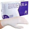 Gants latex non poudrés Medi-Tex non stériles XS, S, M, L – Boîte de 100