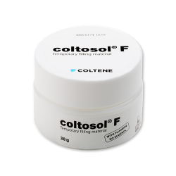 Coltosol F 37g – Ciment d’obturation provisoire sans eugénol | Étanchéité optimale
