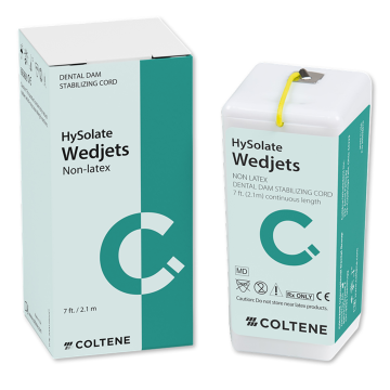 Hysolate Wedjets Hygenic Coltene – Cordonnets digue dentaire 2,10 m