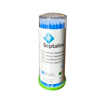 Micro-Applicateurs Super Fin Bleu 100 PCS - Septaline