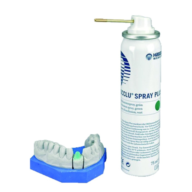Occlu Spray Green 75ml - HAGER & WERKEN