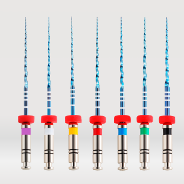 Limes endodontiques NiTi Blue VBlue Go!files – Rotation continue, flexibilité & prix juste