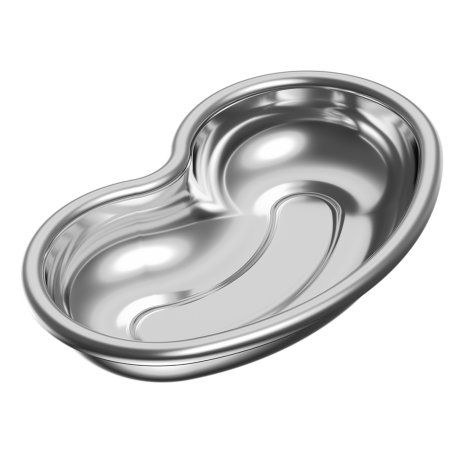 Plateau haricot 170x100x35mm - ASA DENTAL