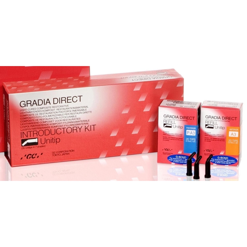 Gradia Direct Introductory Kit Unitips (35) - GC